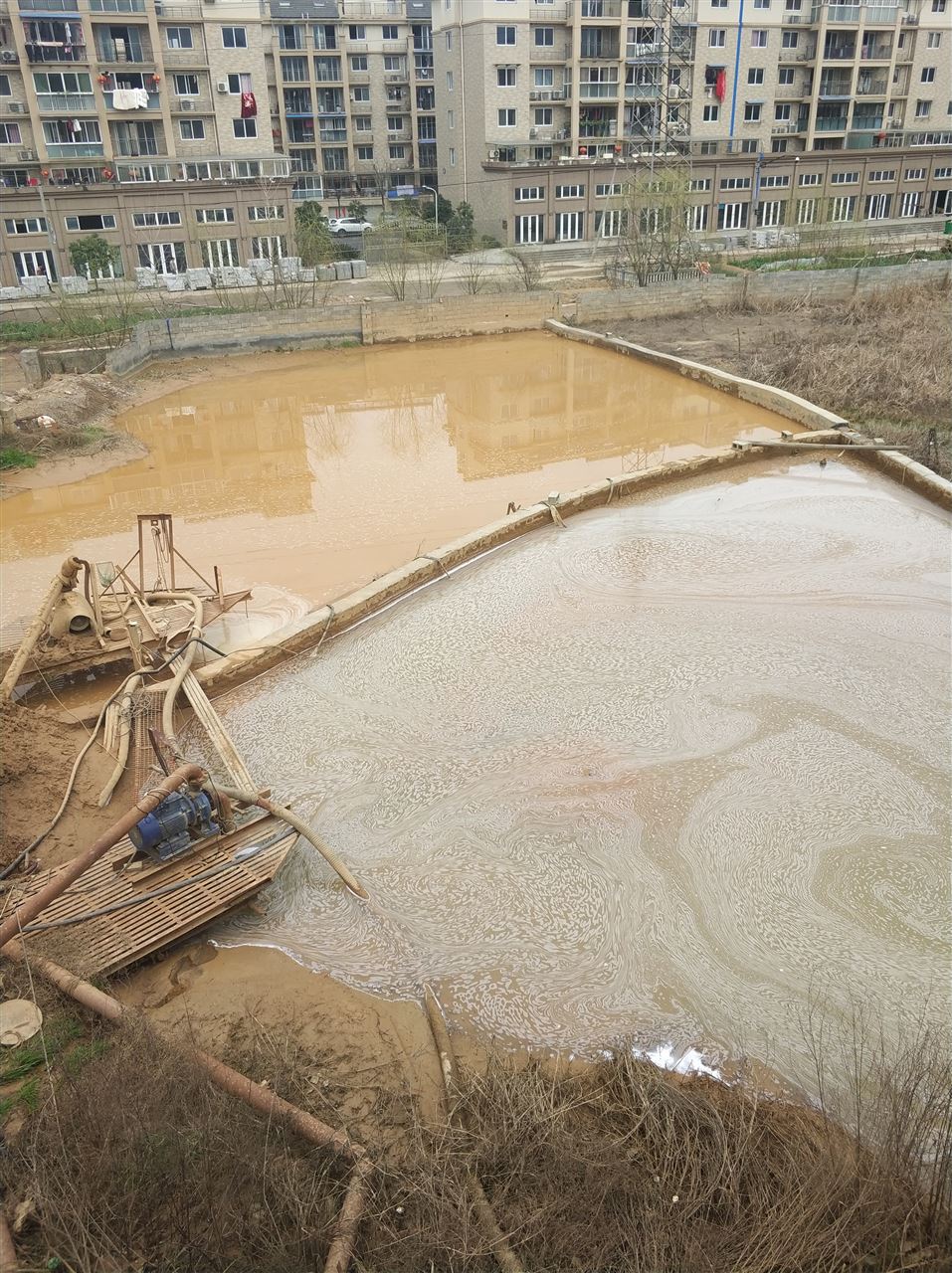 余庆沉淀池淤泥清理-厂区废水池淤泥清淤